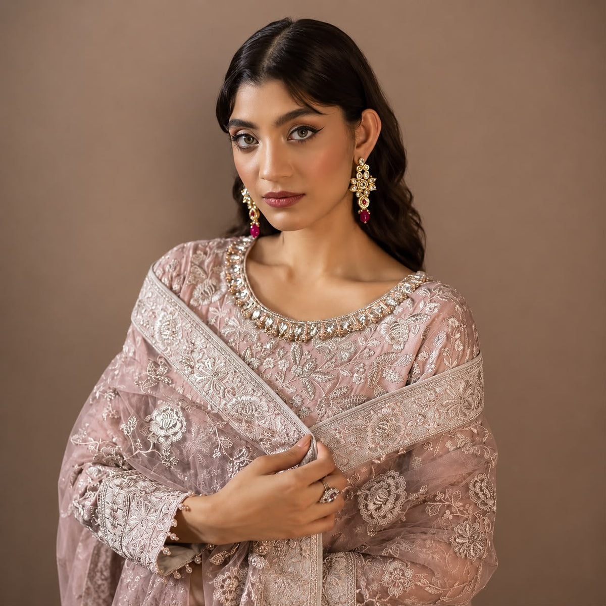 Blush Pearl Engagement Ensemble