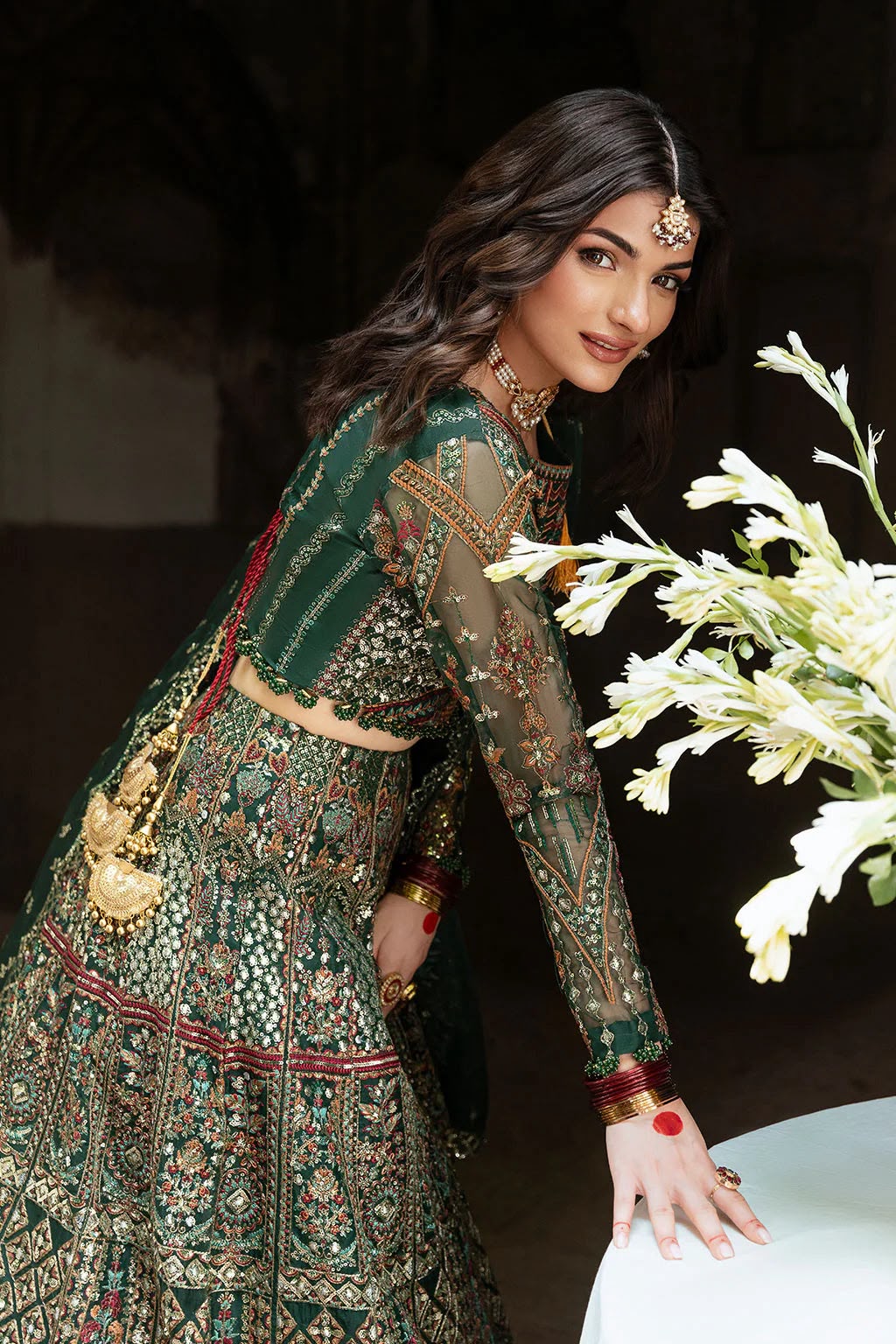 Emerald Heritage Bridal Ensemble