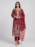 Pakistani Lawn Dress – Sequin & Embroidery | Ready to Wear