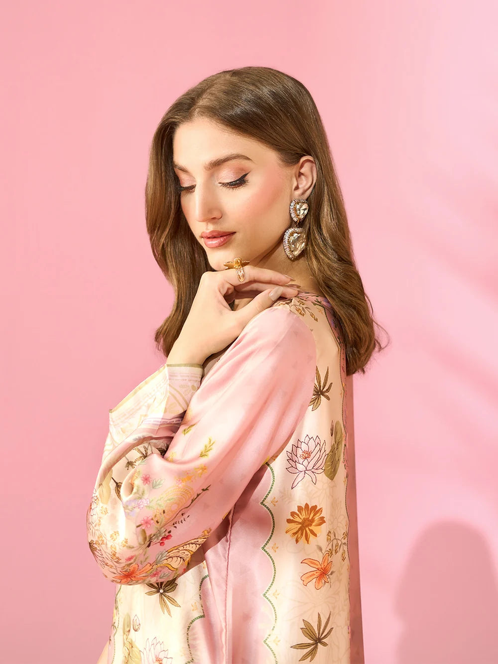 NORA SILK KAFTAN -02