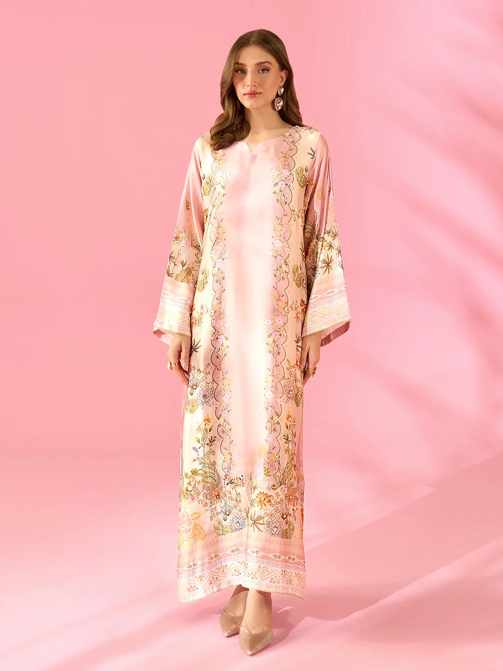 NORA SILK KAFTAN -02