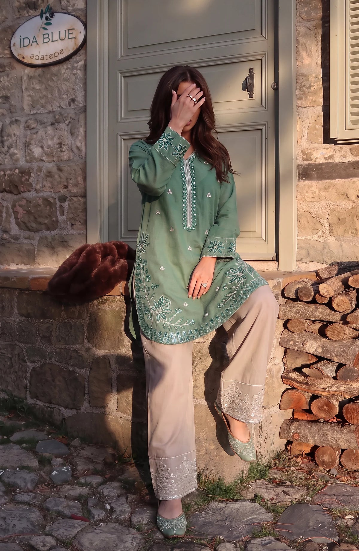 COD-SET(SAGE GREEN)