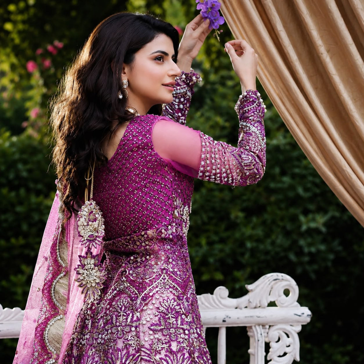 Royal Amethyst Bridal Ensemble