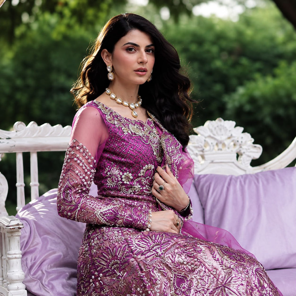 Royal Amethyst Bridal Ensemble
