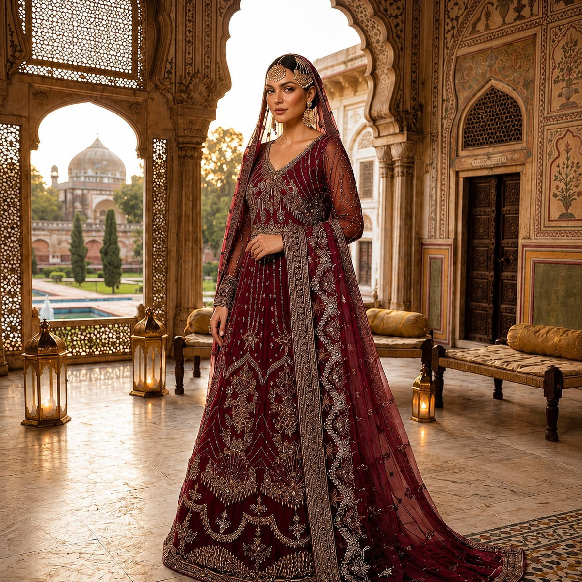 Royal Burgundy Bridal Edit